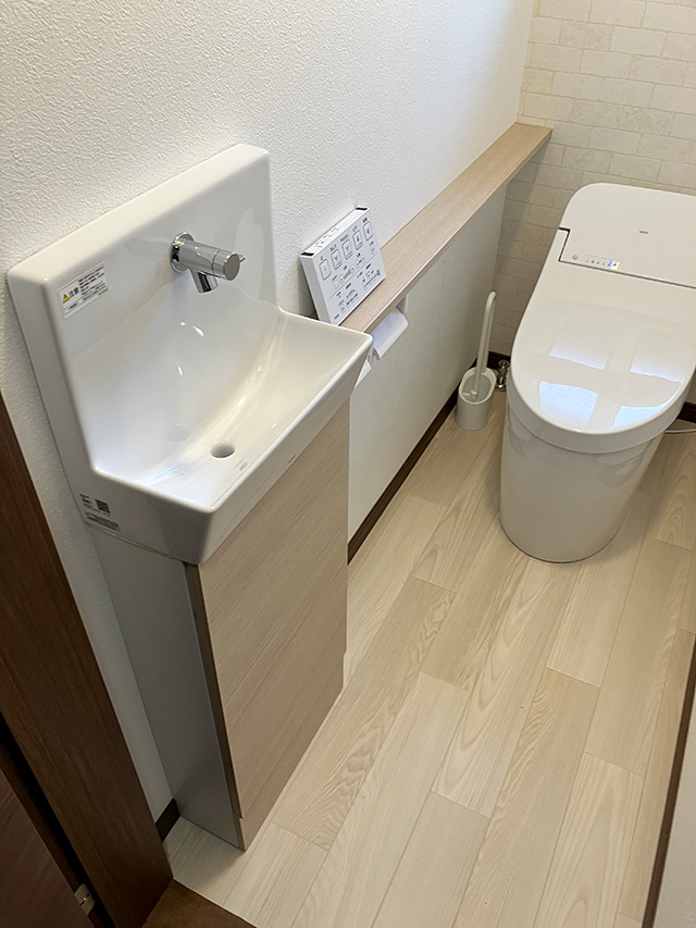 トイレの施行事例の写真_施工後